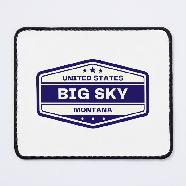 Item preview, Big Sky - Montana - United States  designed and sold by GoodOldVintage.