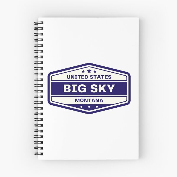 Item preview, Big Sky - Montana - United States  designed and sold by GoodOldVintage.