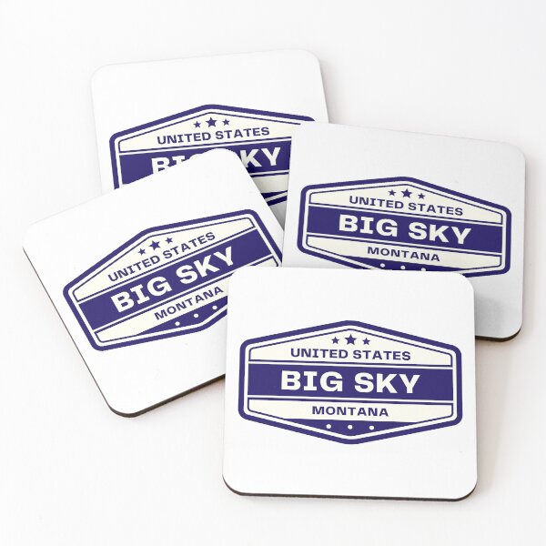 Item preview, Big Sky - Montana - United States  designed and sold by GoodOldVintage.