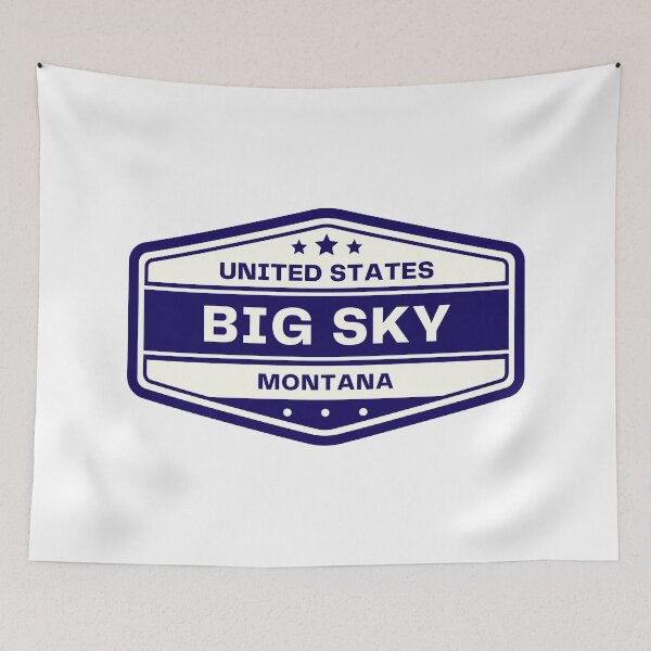 Item preview, Big Sky - Montana - United States  designed and sold by GoodOldVintage.