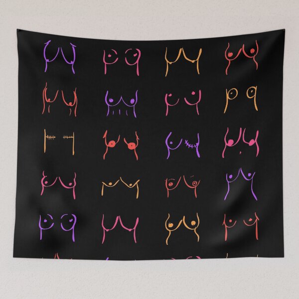 Item preview, Neon Boobs Line Art designed and sold by MaiZephyr.