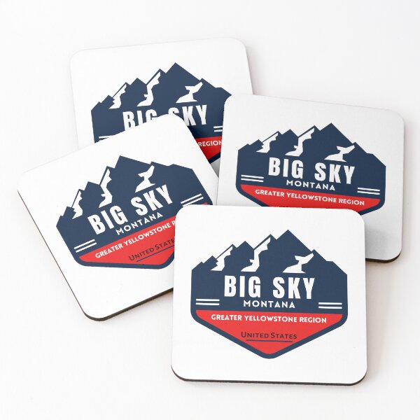 Item preview, Big Sky - Montana - United States  designed and sold by GoodOldVintage.
