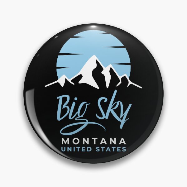 Item preview, Big Sky - Montana - United States  designed and sold by GoodOldVintage.