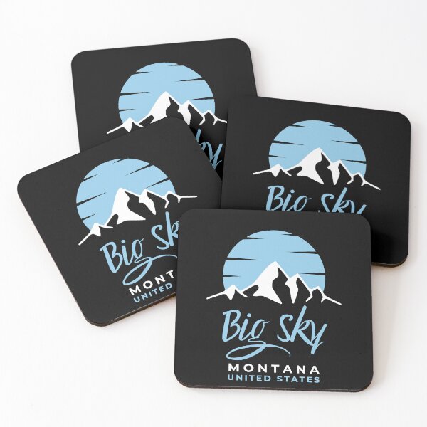 Item preview, Big Sky - Montana - United States  designed and sold by GoodOldVintage.