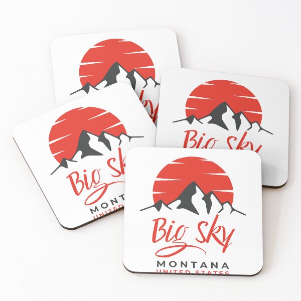 Item preview, Big Sky - Montana - United States  designed and sold by GoodOldVintage.