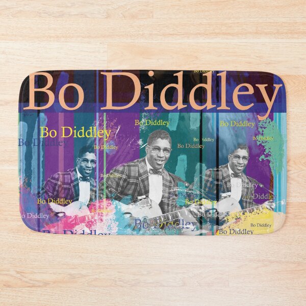 Item preview, Bo Diddley, rock n roll musician designed and sold by Mauswohn.