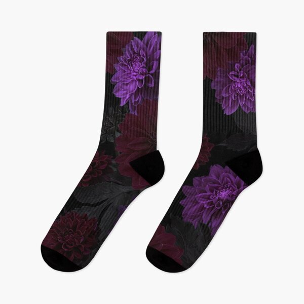 Item preview, Antique Baroque Gothic Burgundy & Purple Floral designed and sold by Tamas Das.
