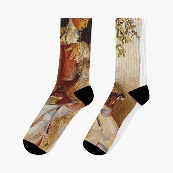 Item preview, Renaissance Lovers vintage painting art designed and sold by Vintage Designs +.