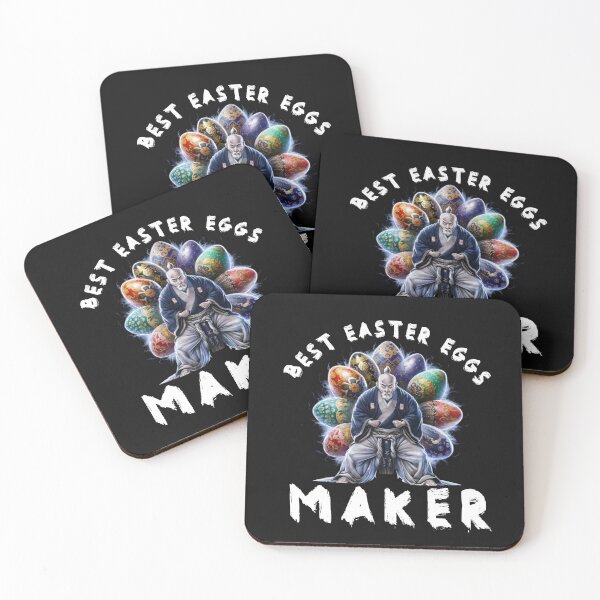 Item preview, Best Easter Eggs Maker Funny Samurai designed and sold by Maggie Mustard.