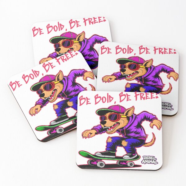 Item preview, Punky Dog: Be Bold, Be Free! designed and sold by Rebel Animal.