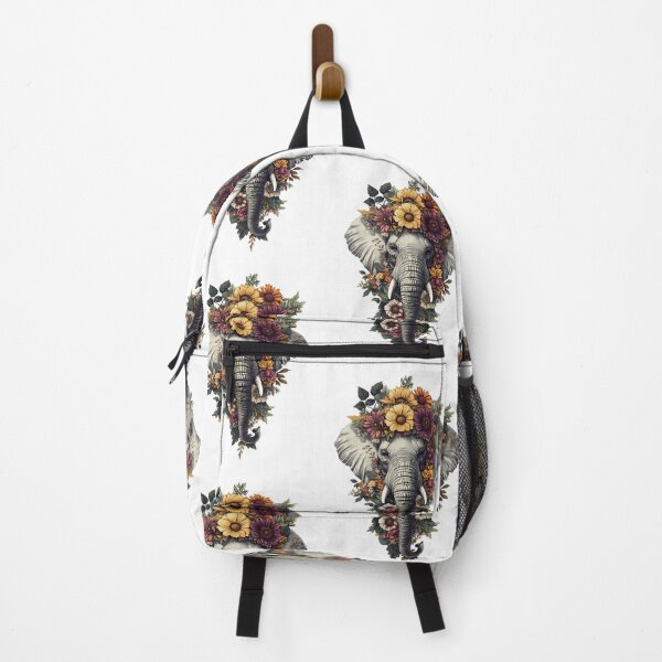 Item preview, Vintage Floral Elephant designed and sold by bapupa.