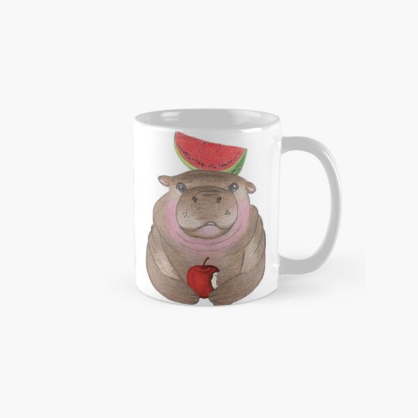 Aperçu de l'œuvre Petit hippopotame pygmée créée et vendue par Nid studio.