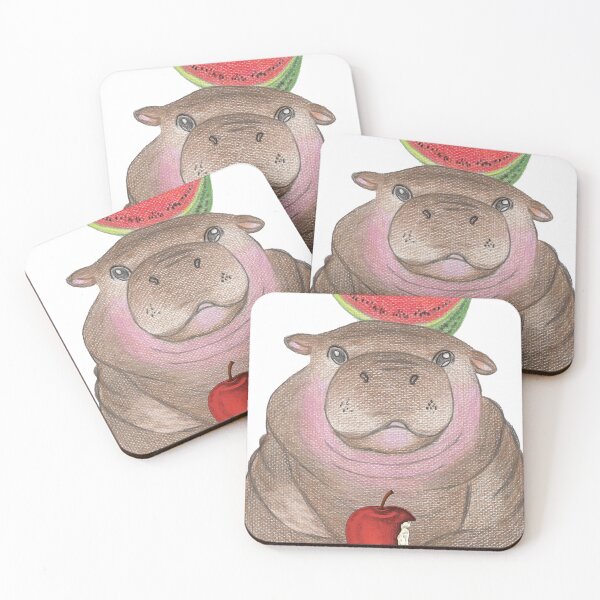 Item preview, Little pygmy hippo designed and sold by Nid studio.