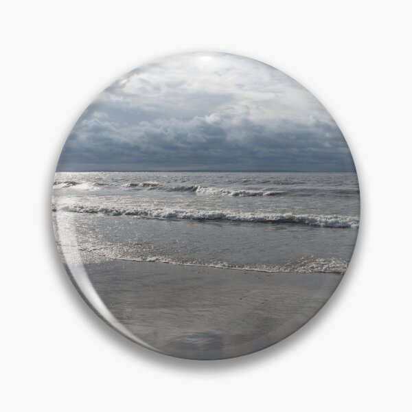 Item preview, Silvery Seascape Glow designed and sold by Georgia Mizuleva.