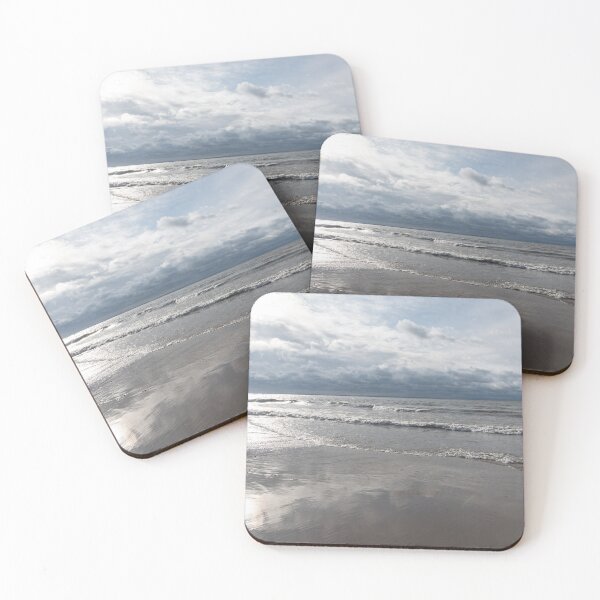 Item preview, Silvery Seascape Glow designed and sold by Georgia Mizuleva.