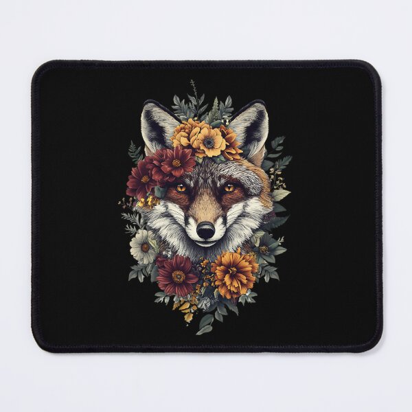 Item preview, Vintage Floral Fox designed and sold by bapupa.