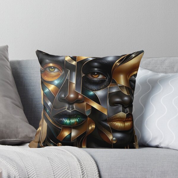 Item preview, Futuristic Abstract Art with Metallic Accents designed and sold by houta.