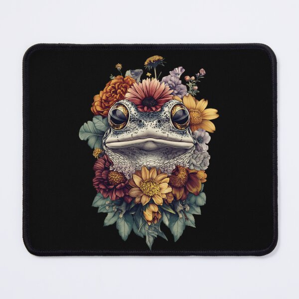 Item preview, Vintage Floral Frog designed and sold by bapupa.