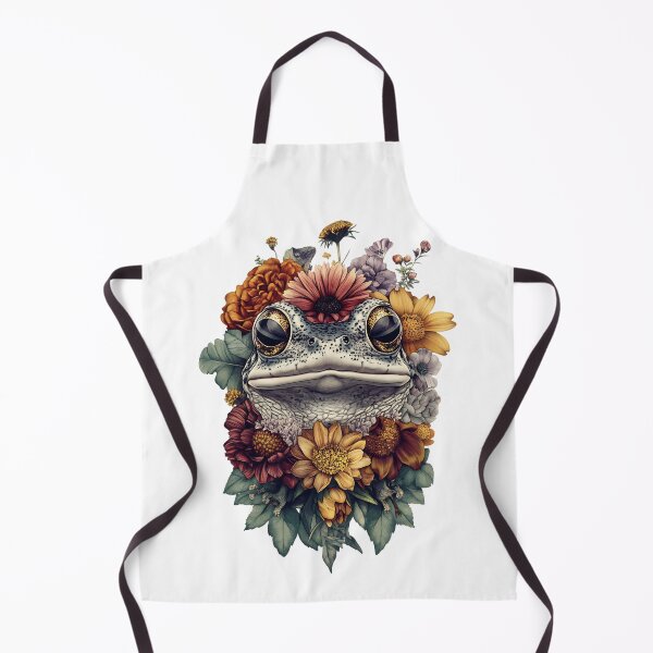 Item preview, Vintage Floral Frog designed and sold by bapupa.