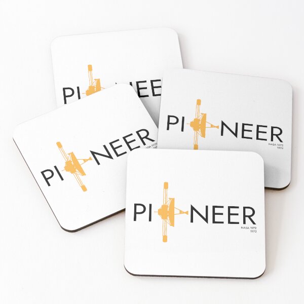 Item preview, Pioneer. NASA 1972 1973. Typographic Logo designed and sold by BGALAXY.
