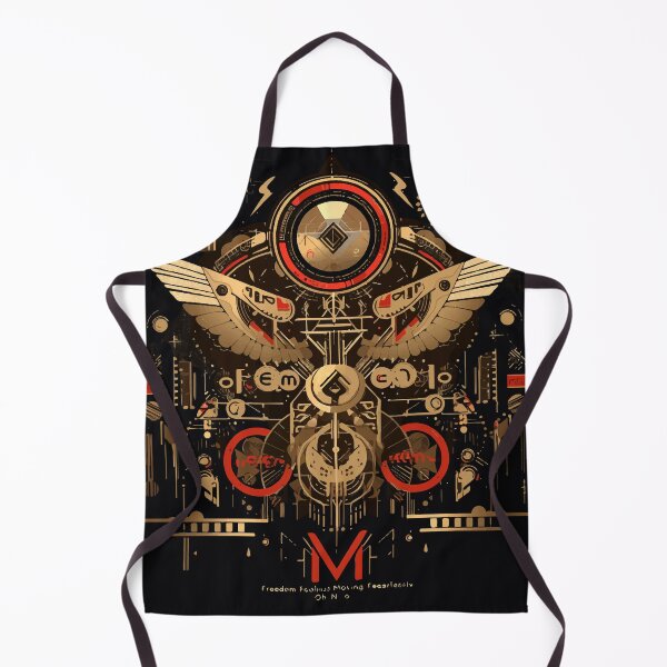 Item preview, Futuristic Cyberpunk Sacred Geometry Winged Design designed and sold by Moss and Moon Studio.