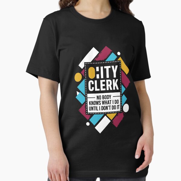 Item preview, City Clerk designed and sold by artbylizzy1.