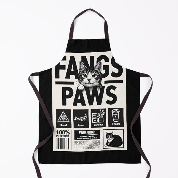 Item preview, Fangs Paws: When Your Cat Writes a Thriller. designed and sold by RtisticArtwork.