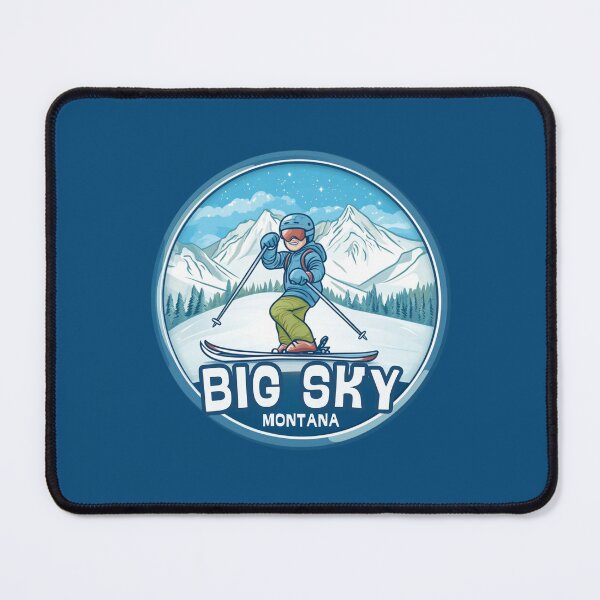 Item preview, Big Sky - Montana - United States  designed and sold by GoodOldVintage.