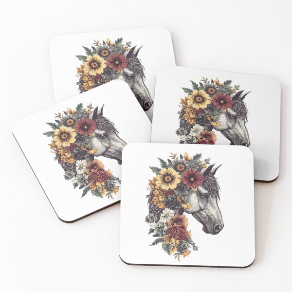 Item preview, Vintage Floral Horse designed and sold by bapupa.