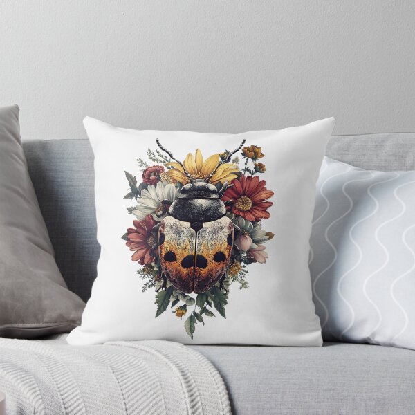 Item preview, Vintage Floral Ladybug designed and sold by bapupa.