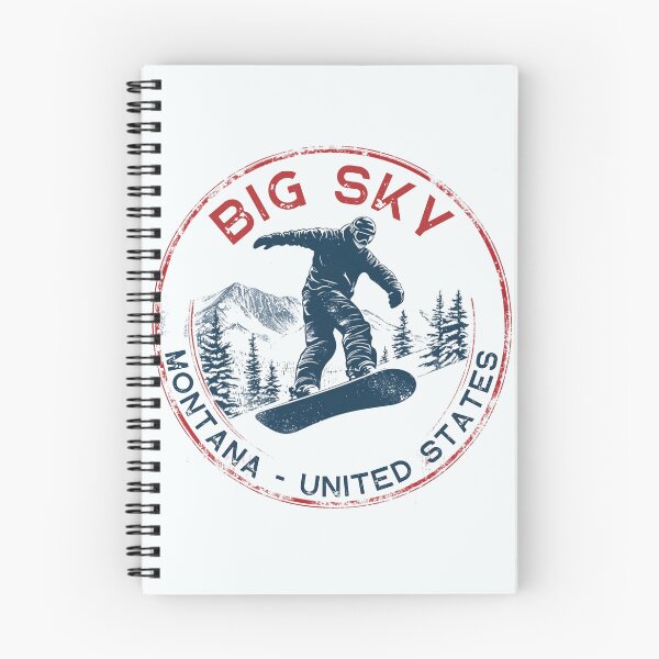 Item preview, Big Sky - Montana - United States  designed and sold by GoodOldVintage.