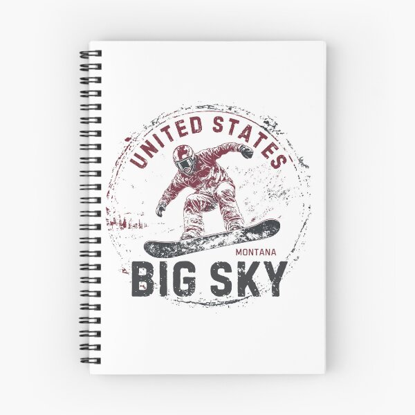 Item preview, Big Sky - Montana - United States  designed and sold by GoodOldVintage.