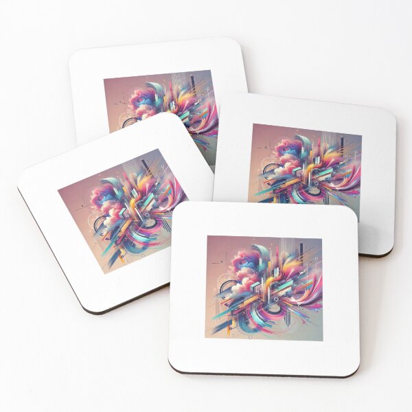 Item preview, These abstract masks explode emotional emotions designed and sold by Irinaartallee.