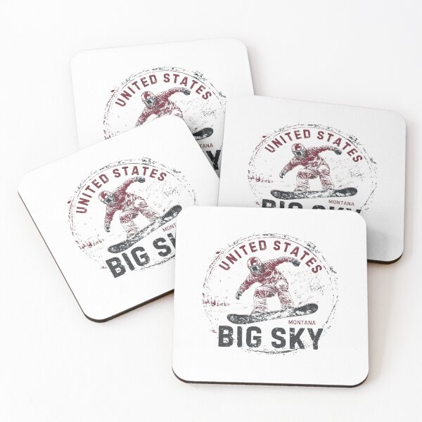 Item preview, Big Sky - Montana - United States  designed and sold by GoodOldVintage.