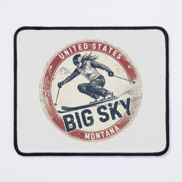 Item preview, Big Sky - Montana - United States  designed and sold by GoodOldVintage.