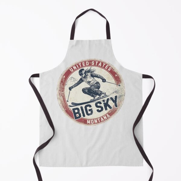 Item preview, Big Sky - Montana - United States designed and sold by GoodOldVintage.