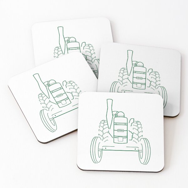 Item preview, Field Marshall tractor 1950s British classic farm vehicle green designed and sold by soitwouldseem.