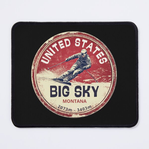 Item preview, Big Sky - Montana - United States  designed and sold by GoodOldVintage.