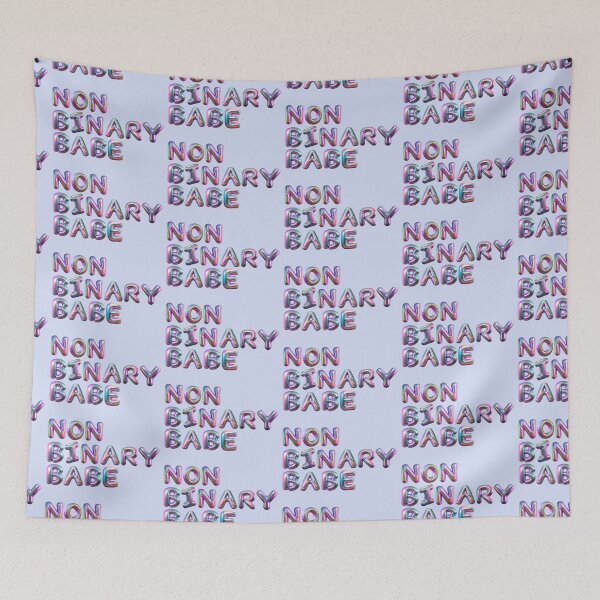 Item preview, NONBINARY BABE designed and sold by LiveSickDieIll.