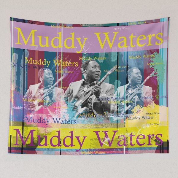 Item preview, Muddy Waters, American musician designed and sold by Mauswohn.