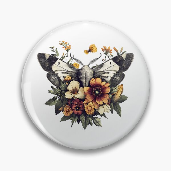 Artikelvorschau, Vintage Blumenmotte entworfen und verkauft von bapupa.