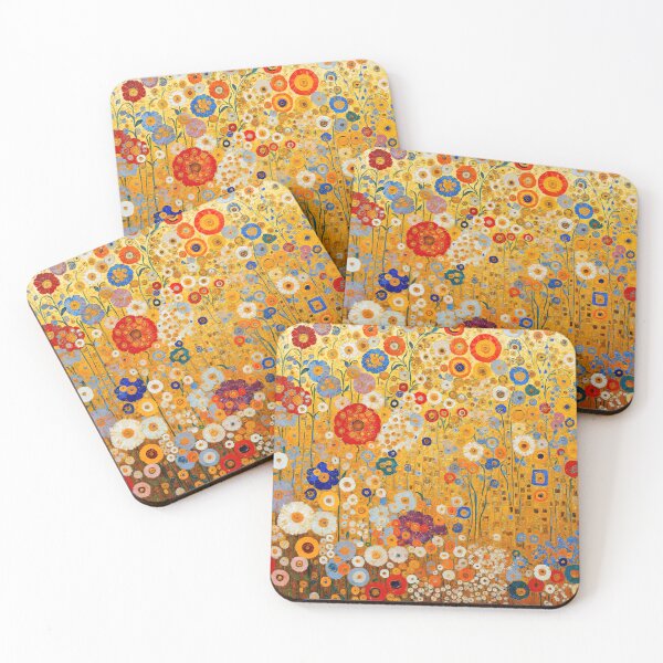 Item preview, Gustav Klimt Flowers designed and sold by maniacfitness.