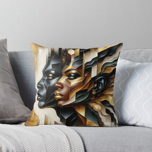 Item preview, Abstract Geometric Portrait designed and sold by houta.