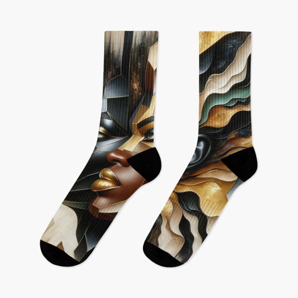 Item preview, Abstract Geometric Portrait designed and sold by houta.