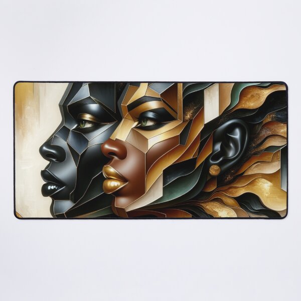 Item preview, Abstract Geometric Portrait designed and sold by houta.