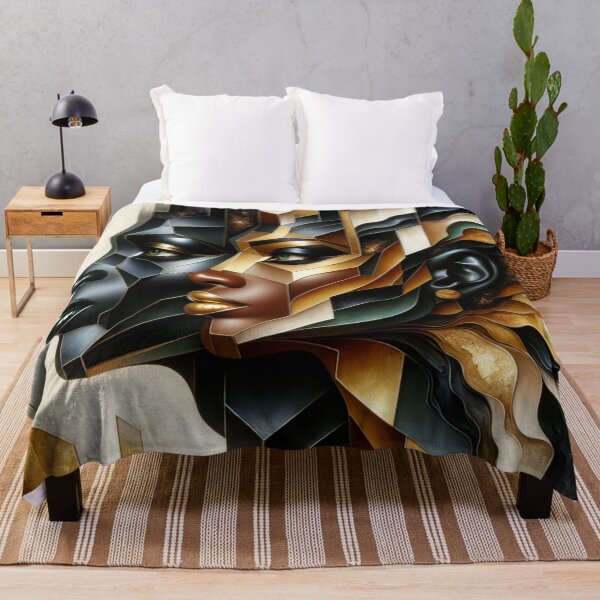 Item preview, Abstract Geometric Portrait designed and sold by houta.
