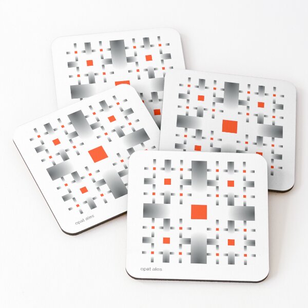 Item preview, geometric abstraction, squares designed and sold by Krzysztof Patalas.