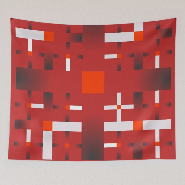 Item preview, geometric abstraction, squares designed and sold by Krzysztof Patalas.