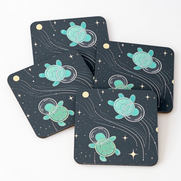 Item preview,  Turtles in the Space  designed and sold by TulipaGraphics.