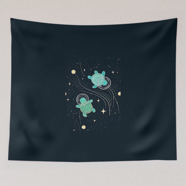 Item preview,  Turtles in the Space  designed and sold by TulipaGraphics.